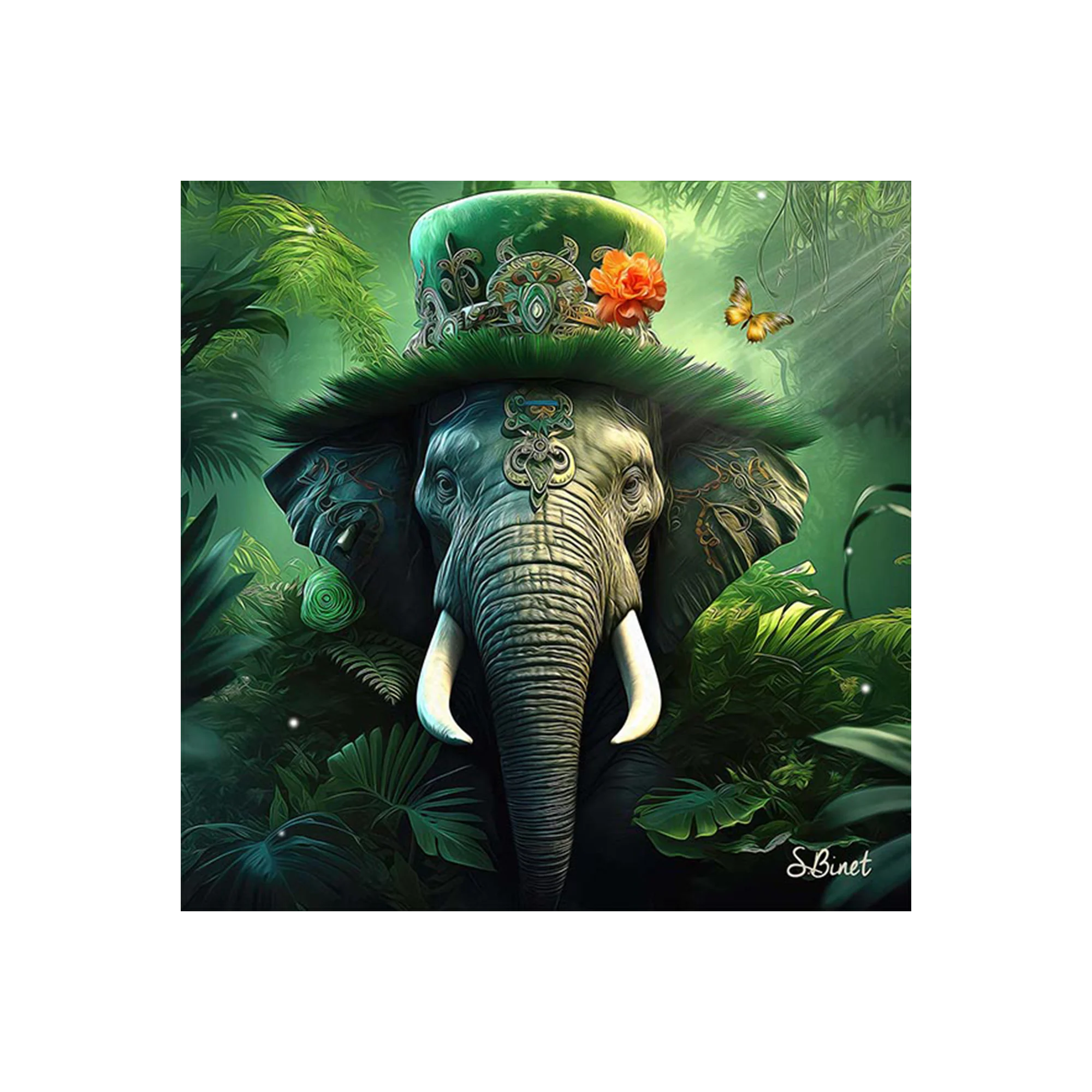 BINET ELÉPHANT FANTASTIQUE